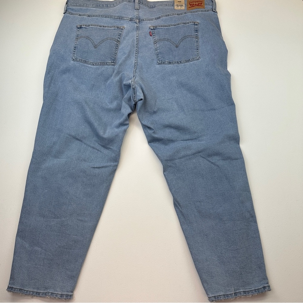 Levi’s High Waisted Distressed Mom Jeans Size 24W plus NWT - Picture 5 of 16